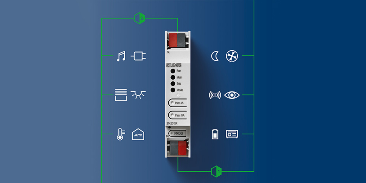 KNX Bereichs- und Linienkoppler bei Elektro Hörnlein GmbH in Dessau-Roßlau